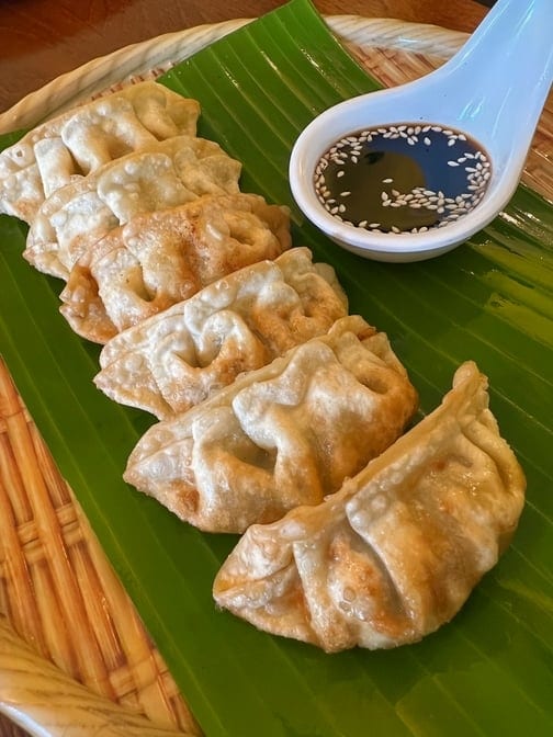 Potstickers.